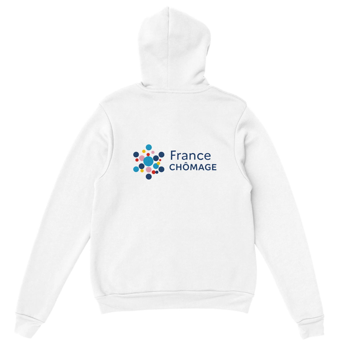 Sweat à capuche France Chômage, parodie France Travail, vue 1