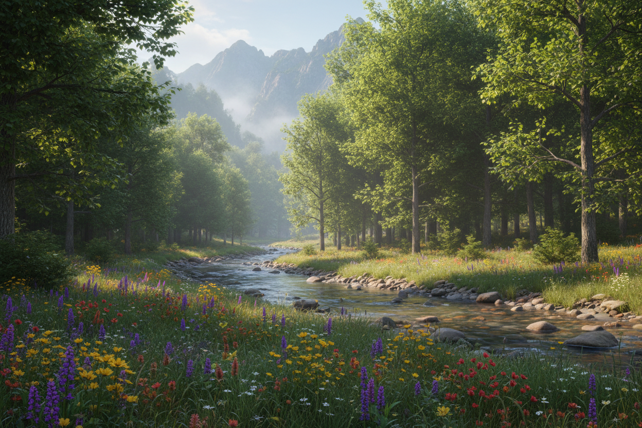 une image qui évoque la nature